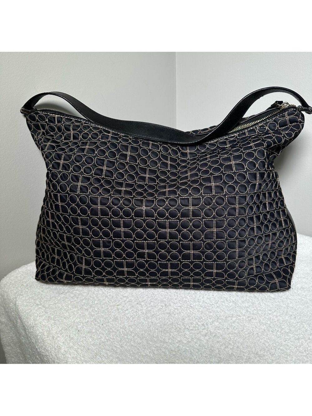 Kate Spade Black Dot Noel Handbag - Picture 2 of 5